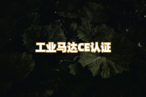 工业马达CE认证